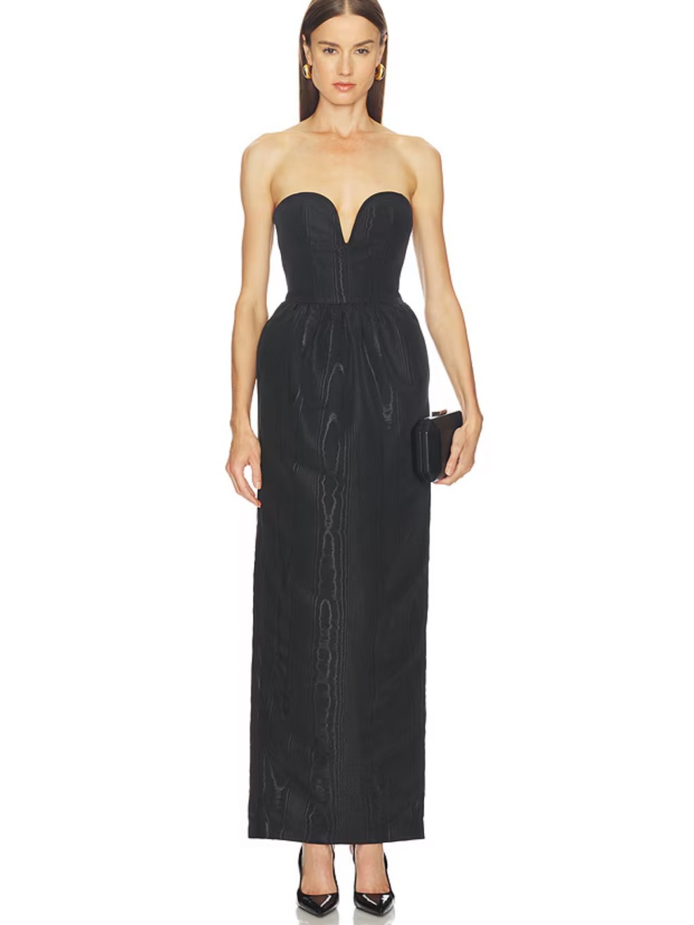 Revolve Rosato Black Maxi Dress x Michael Costello